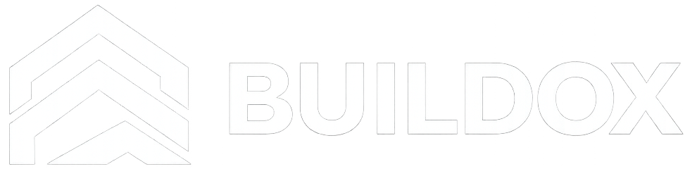 Buildox white Logo